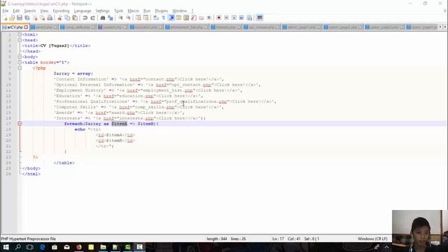Membuat CV Dengan PHP смотреть онлайн