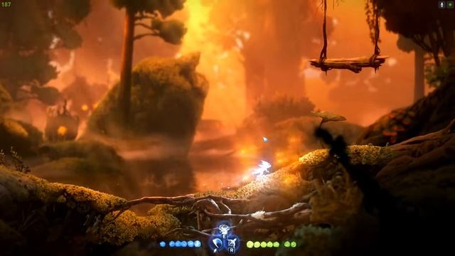 Ori and the Will of the Wisps, №7. Родник, чистая вода и Тихий лес, прятки от Крик смотреть онлайн