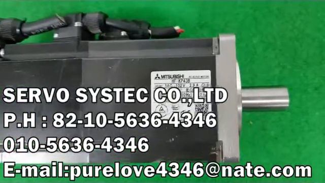 MITSUBISHI AC SERVO MOTOR HF-KP43B смотреть онлайн