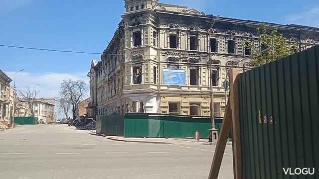 Мариуполь восстановления исторических зданий в самом розгаре стройки 27.04.2023 смотреть онлайн