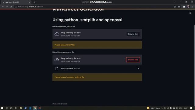 CS384 Python Project 1 , Marksheet Generator , using python ,openpyxl and smtplib смотреть онлайн