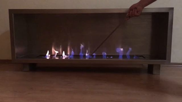 Тушение биокамина с механическим топливным блоком смотреть онлайн