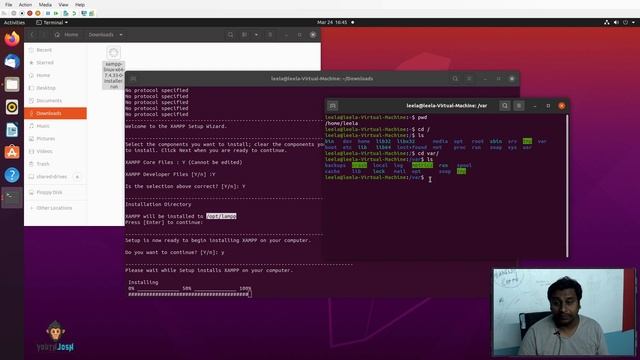 Installing Xampp in Linux operating system смотреть онлайн