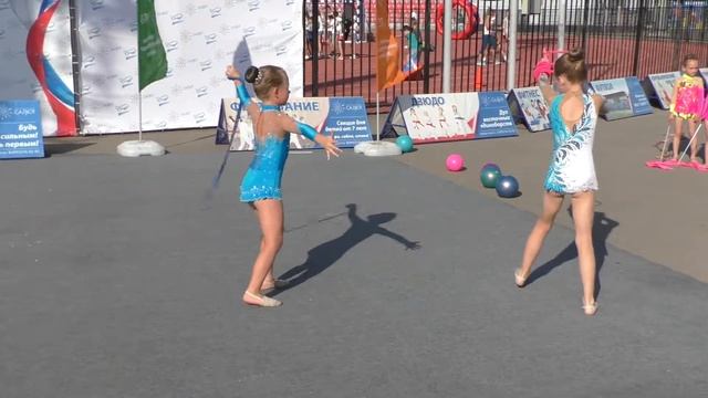 Спортивный праздник для детей и взрослых в ФОК "Салют". 28 августа 2018 года.6 смотреть онлайн