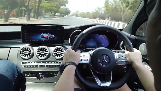 Test Drive Mercedes Benz W205 C300 AMG 325 HP 480 Torque смотреть онлайн