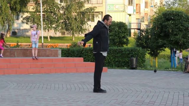 Прокопьевск, фонтан - зажигательный танец смотреть онлайн