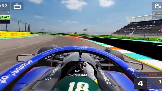 F1 Mobile Racing 2022 | Challenge Showdown - Miami Grid Start | Williams Racing смотреть онлайн