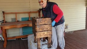 Деревянные ящики для уличных цветов своими руками.