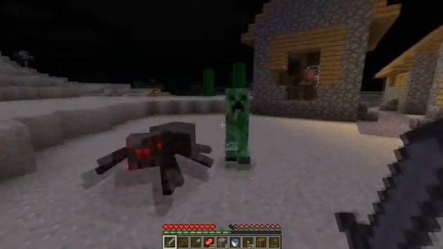 Выживание в Minecraft 1.2.5. 3 день - шахты смотреть онлайн