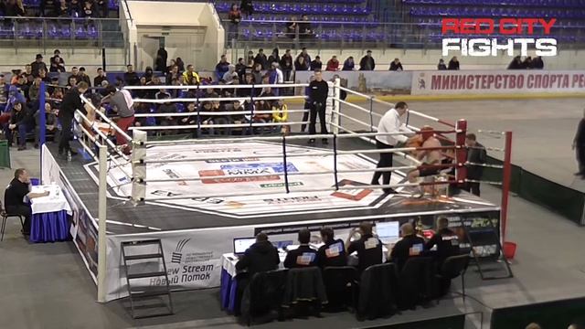 Бой №046: Е. Козловский - И. Миренков. MMA, чемпионат ПФО - 2016 (пред) смотреть онлайн