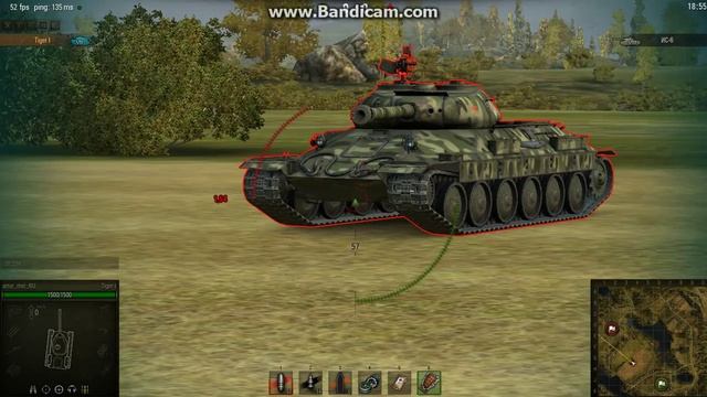 Зоны пробития Танка ИС-6 World Of Tanks ( В HD) смотреть онлайн