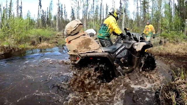 Квадро-тур по Республике Коми п.Бадья (Пермский край)!!! смотреть онлайн