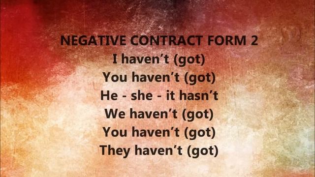 Present simple, to have (got) - Our English Grammar смотреть онлайн