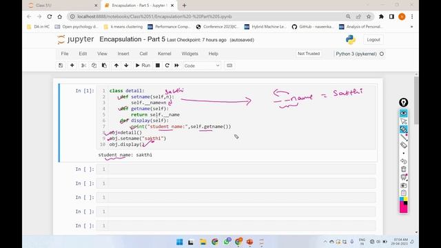 Learn Python programming in TAMIL | Encapsulation - Setter and Getter Methods - Part 5 | [Tamil] смотреть онлайн