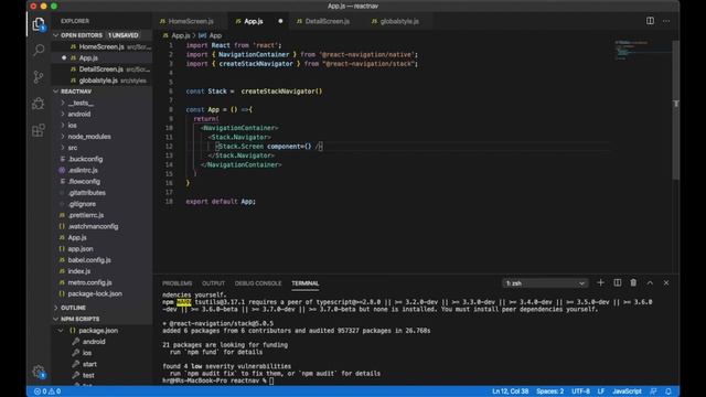 React native UseEffect Part 02 смотреть онлайн