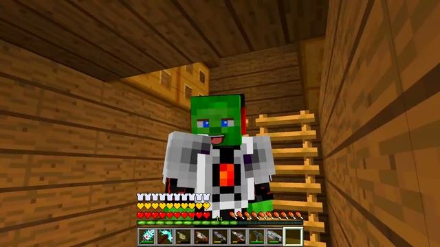 СОЛНЦЕ И ЛУНА И ХАГГИ ВАГГИ ПОЙМАЛИ СЫНА ЗОМБАКА ЕНОТИКА В МАЙНКРАФТ ФНАФ 9 SCP АНИМАТРОНИК смотреть онлайн