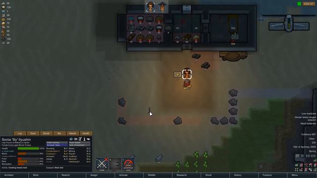Food Poisoning; Does It Prove Incompetence? | Lady Psychos | Rimworld Multiplayer Episode 5 смотреть онлайн