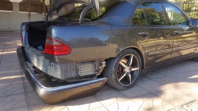 How to Remove the Rear Bumper in Mercedes benz w210 смотреть онлайн