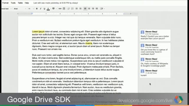 Google Drive SDK: Announcing the Comments API смотреть онлайн