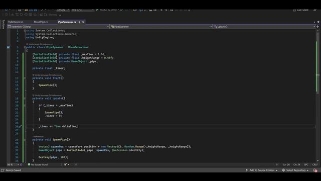 Make Flappy Bird in 5 Minutes (Unity Tutorial) смотреть онлайн