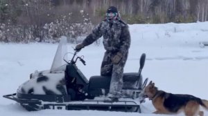 Просто покатушка Буран рмз 500 мотор от Тайги