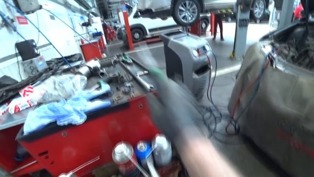 Camry. Мойка радиатора охл. ДВС и кондиционера. смотреть онлайн