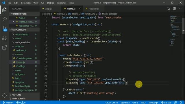 27 Adding Redux into our existing application | React Native tutorial in English смотреть онлайн