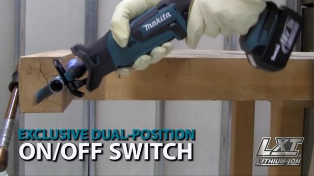 MAKITA 18V LXT Compact Recipro Saw DJR183Z смотреть онлайн