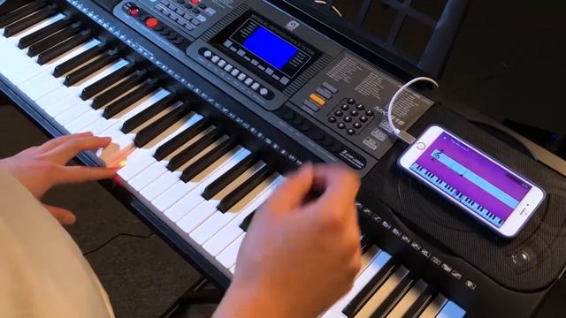 Vango MK 816 How to connect phone via MIDI смотреть онлайн