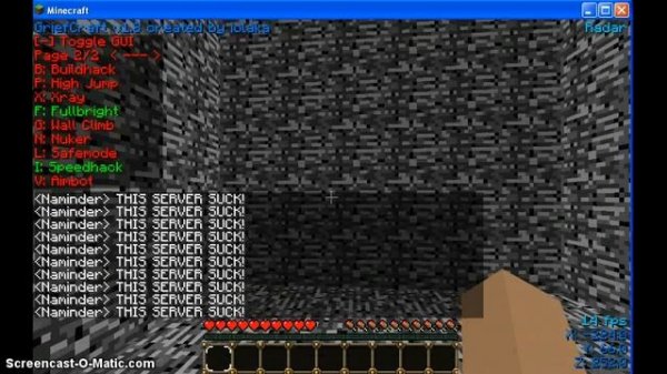 Minecraft best 1.0.0 hacked client!