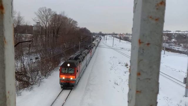 2ЭС6 «Синара». Очень приветливый машинист смотреть онлайн