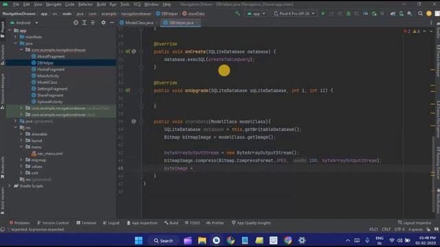Save Profile Data in SQLite Database and Display in Navigation Bar Menu in Android Studio using Jav смотреть онлайн