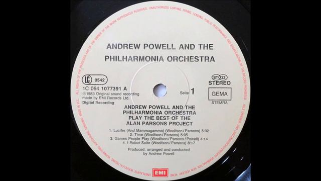 Andrew Powell And The Philharmonia Orchestra - Games People Play - Vinyl recording HD смотреть онлайн