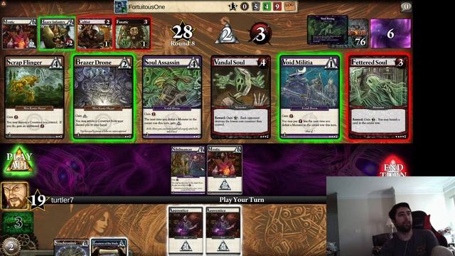 Turtler7 vs FortuitousOne champ challenge game 10 смотреть онлайн