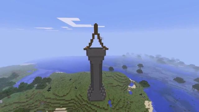Minecraft Постройки Башня мага смотреть онлайн
