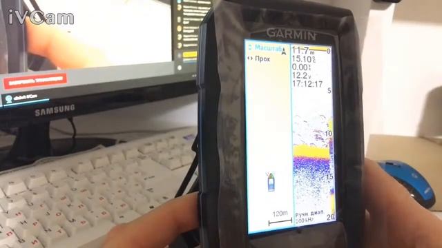 ? Смотрим эхолот на розыгрыш - GARMIN STRIKER PLUS 4CV смотреть онлайн