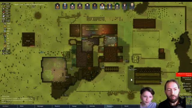 [FR] Rimworld - La ferme des animaux EP36 - Miaou de l'espace смотреть онлайн