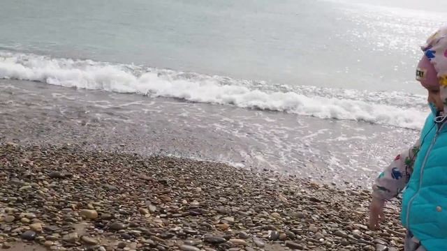 Поездка на черное море! Поселок Лермонтово! Апрель 2021 год! смотреть онлайн