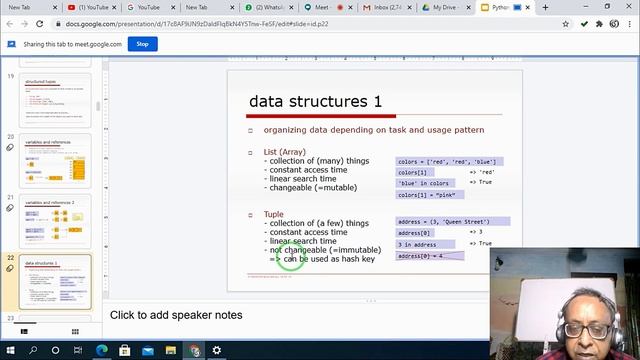 Python 3 CSE 2nd year section b group II 2nd day 3 Sept 2020 Discussion about list, tuple, set смотреть онлайн