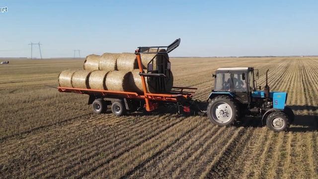 Полуприцеп транспортировки рулонов самосвальный ПТР-12С
