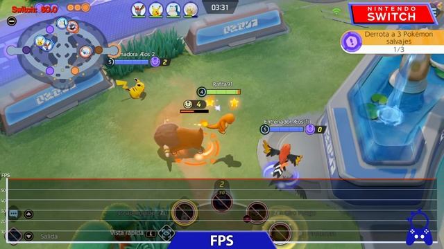 Pokémon Unite | Switch VS Smartphone | Graphics Comparison & Switch FPS смотреть онлайн