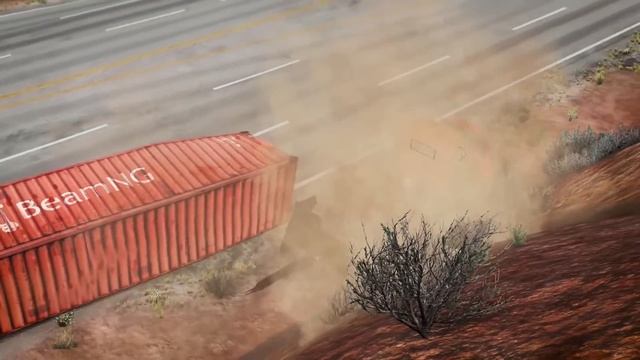 Cars vs Giant Pit Bulge #2 ▶️ BeamNG Drive смотреть онлайн