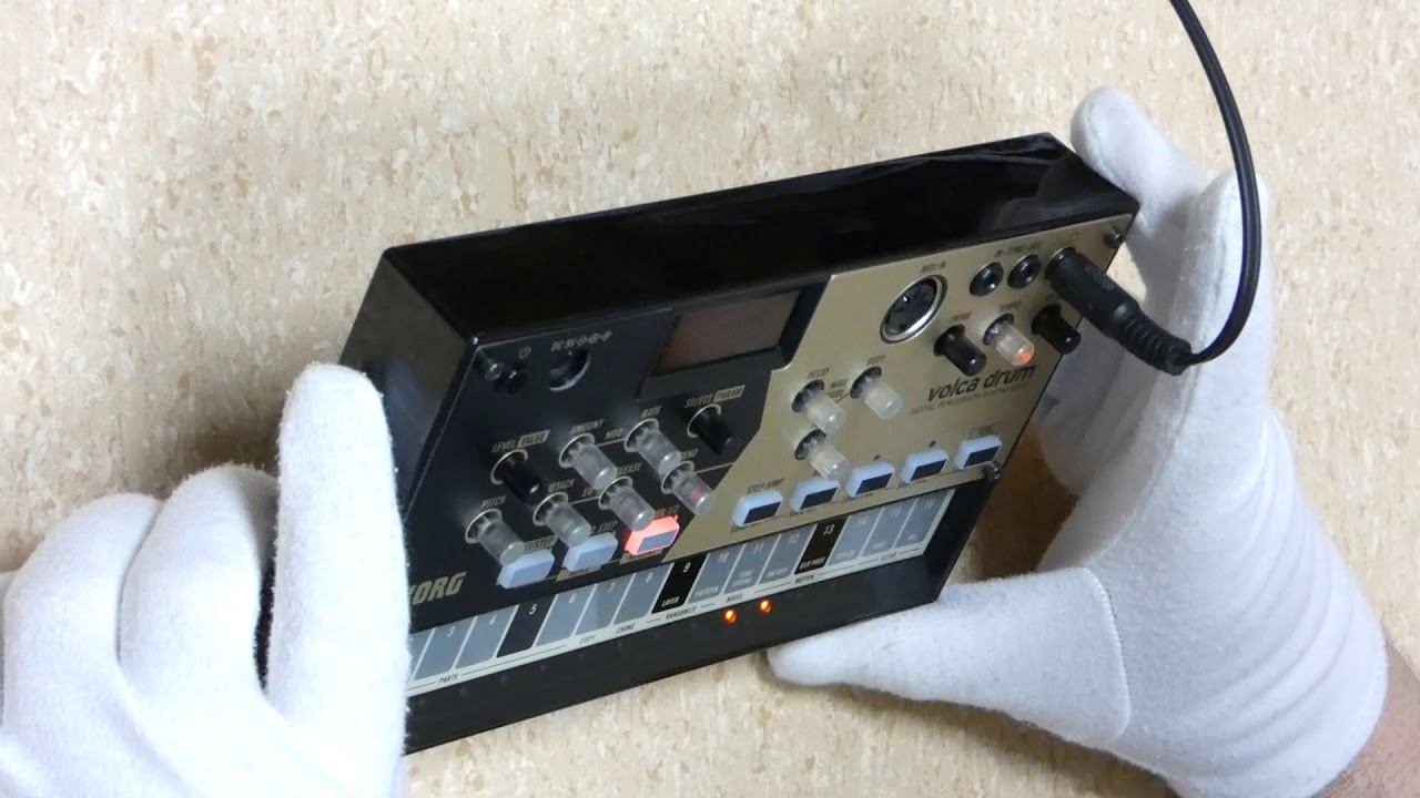 Обзор Korg Volca Drum. Первый взгляд смотреть онлайн