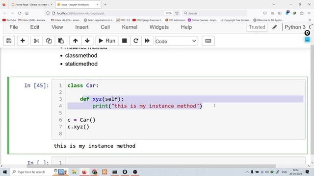 #Lec - 17 || Oops part 3 | Abstraction | getter and setter method in python смотреть онлайн