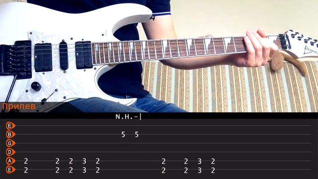 DISTURBED - DOWN WITH THE SICKNESS (Как Играть На Гитаре) смотреть онлайн