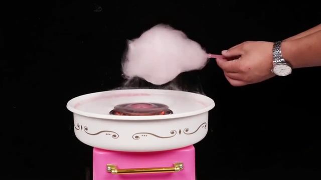 Машинка для изготовления сладкой ваты. смотреть онлайн