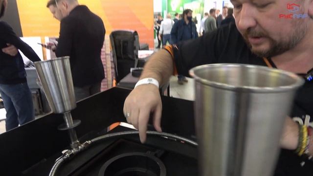 Огромная печь для бани Эверест. Поворотная, чугунная, банная смотреть онлайн