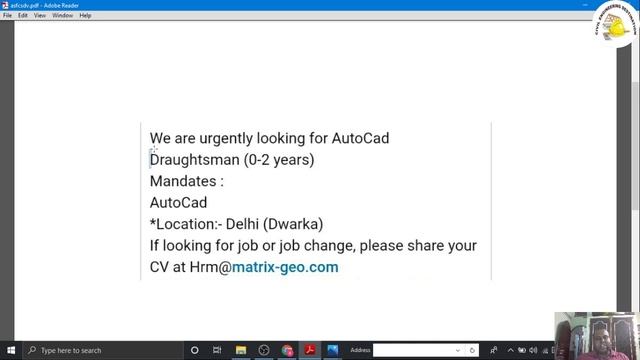 MATRIX GEO CIVIL ENGINEER RECRUITMENT 2020 смотреть онлайн