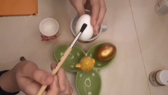 Золочение пасхальных яиц 3 варианта смотреть онлайн