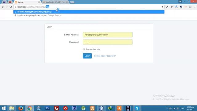 Display Product || Pagination || Laravel 5.3 tutorials for beginners - Part 16 смотреть онлайн